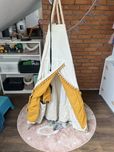 Namiot Tipi żółty, do pokoju dziecka