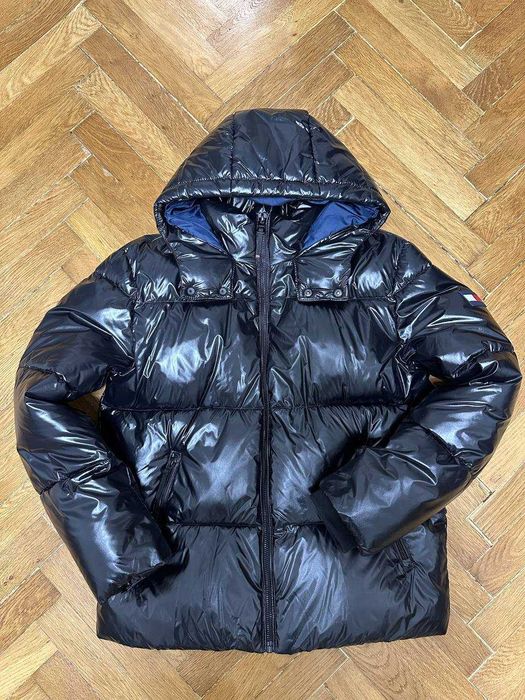 Чорний демісезонний Пуховик Tommy Hilfiger