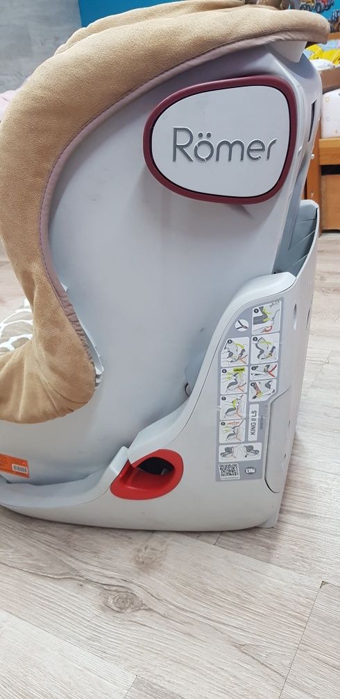 Fotelik samochodowy  Britax Römer King II LS Żyrafa, 9-18 kg