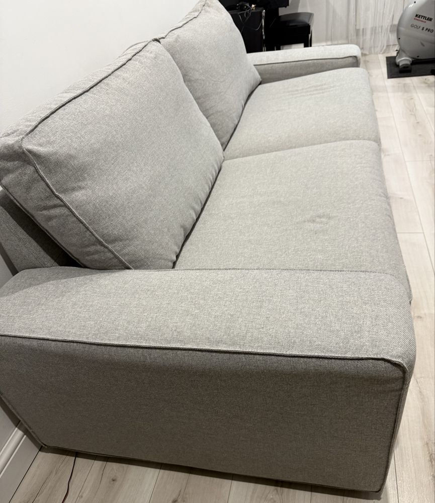 Sofa kanapa trzyosobowa  kivik Ikea nierozkladana  nowe pokrycia