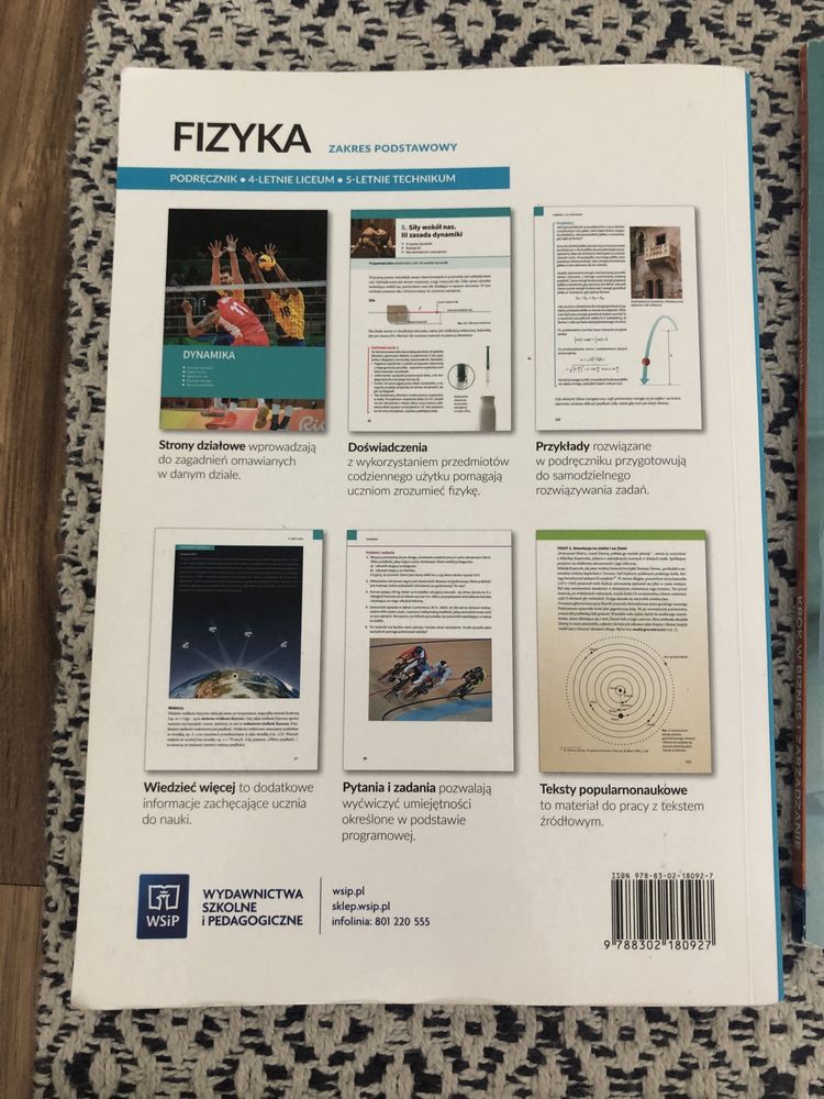 Podręcznik fizyka WSIP klasa 1 liceum/technikum