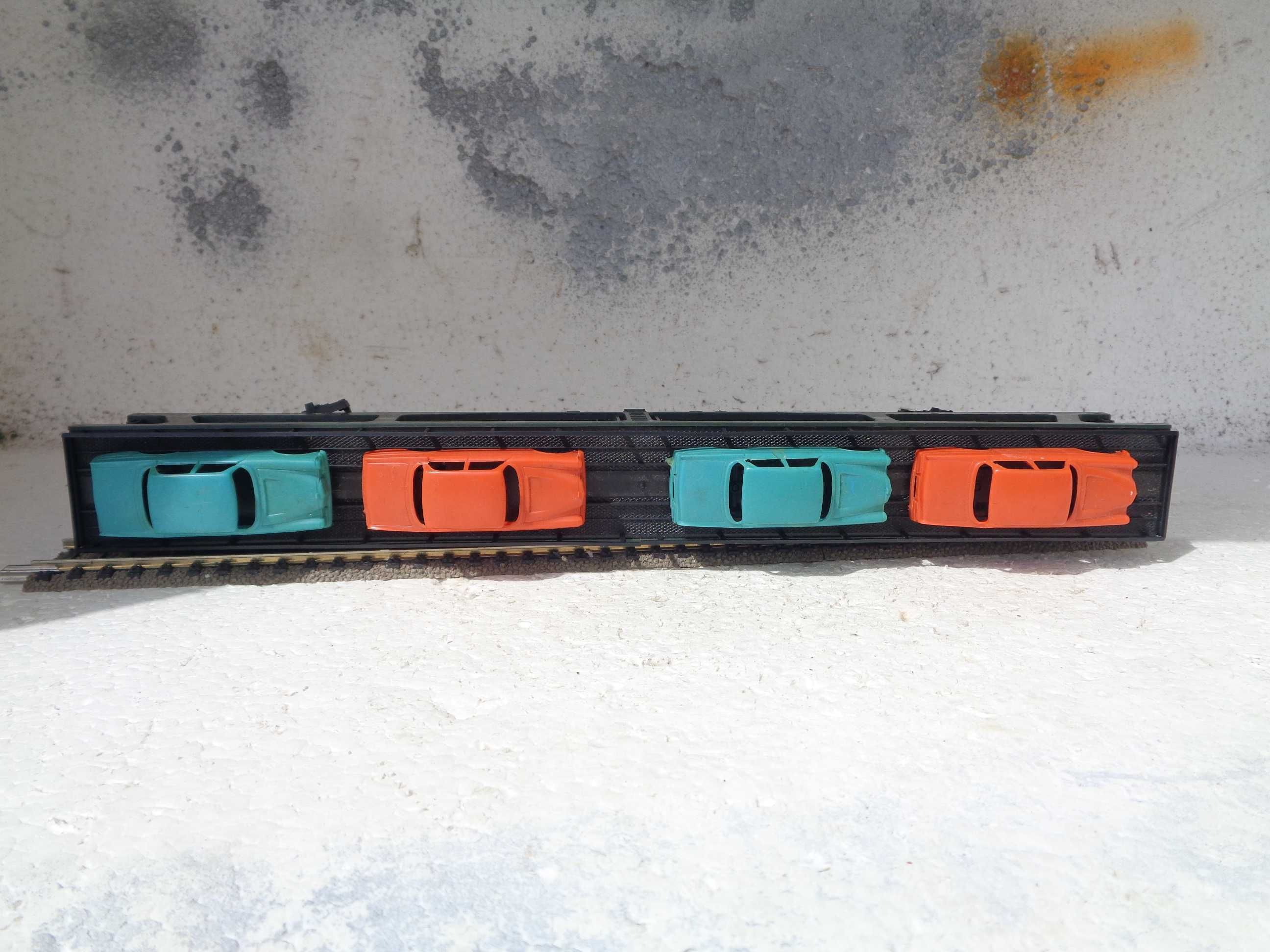 1:87 LIMA Vagão porta automoveis da DB com carros