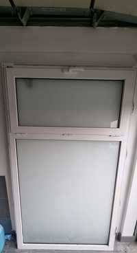 Nowa Cena!! Okno aluminiowe z oknem uchylnym z demontażu
