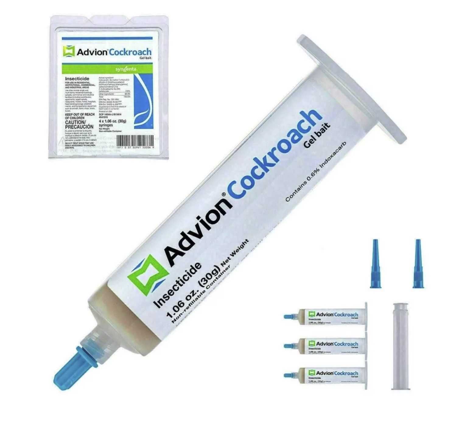 Гель яд от тараканов Dupont Advion Cockroach Gel Evolution Дюпонт гель