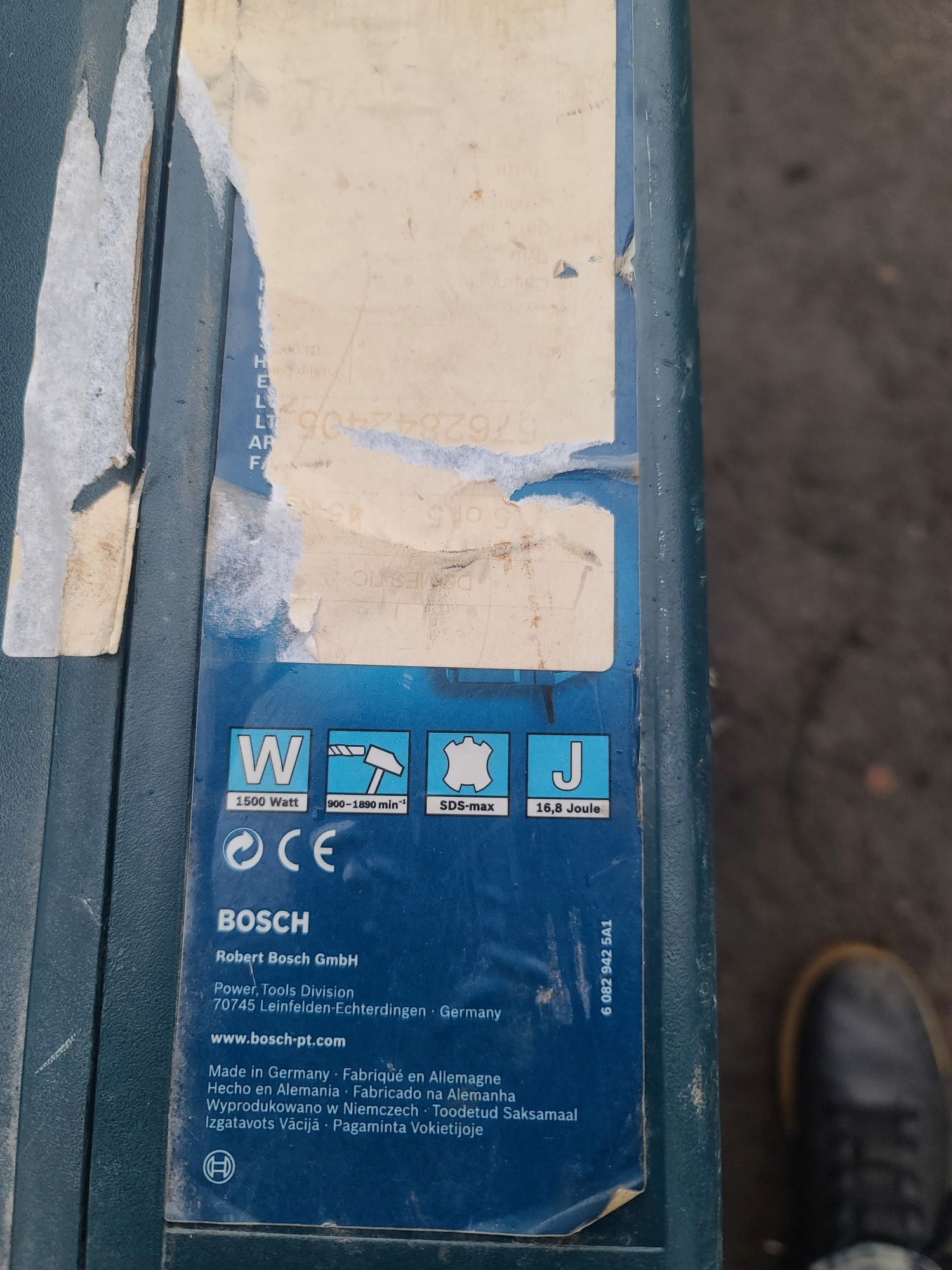 Перфератор відбійний молоток BOSCH 11E