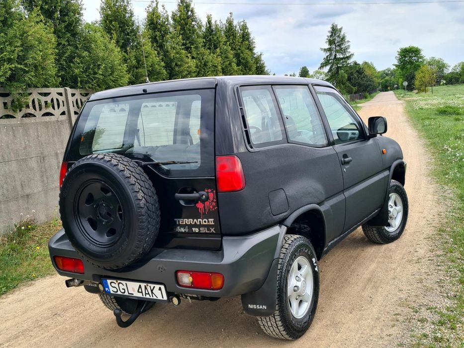 Nissan Terrano II 2.7 TD ! 4X4 ! REDUKTOR ! Opony A/T, HAK ! OFF-ROAD