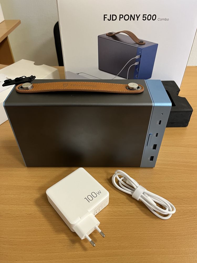 Повербанк для ноутбука  500Wh FJDinamics Pony 500