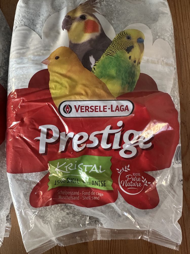 4 x Versele-Laga Prestige Piasek dla ptaków