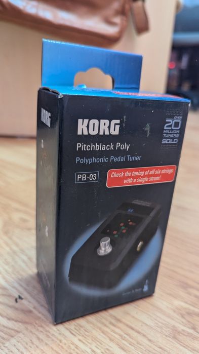 Тюнер Korg Pitchblack Poly PB-03