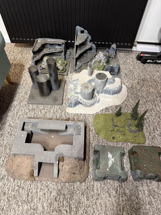 Makiety dioramy warhammer wh40k bitewniaki