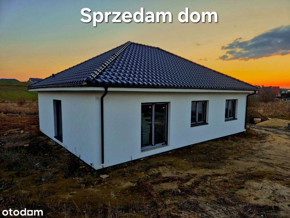 Nowy Dom Parterowy  Myślibórz  ul.Zielone Wzgórze kanalizacja miejska