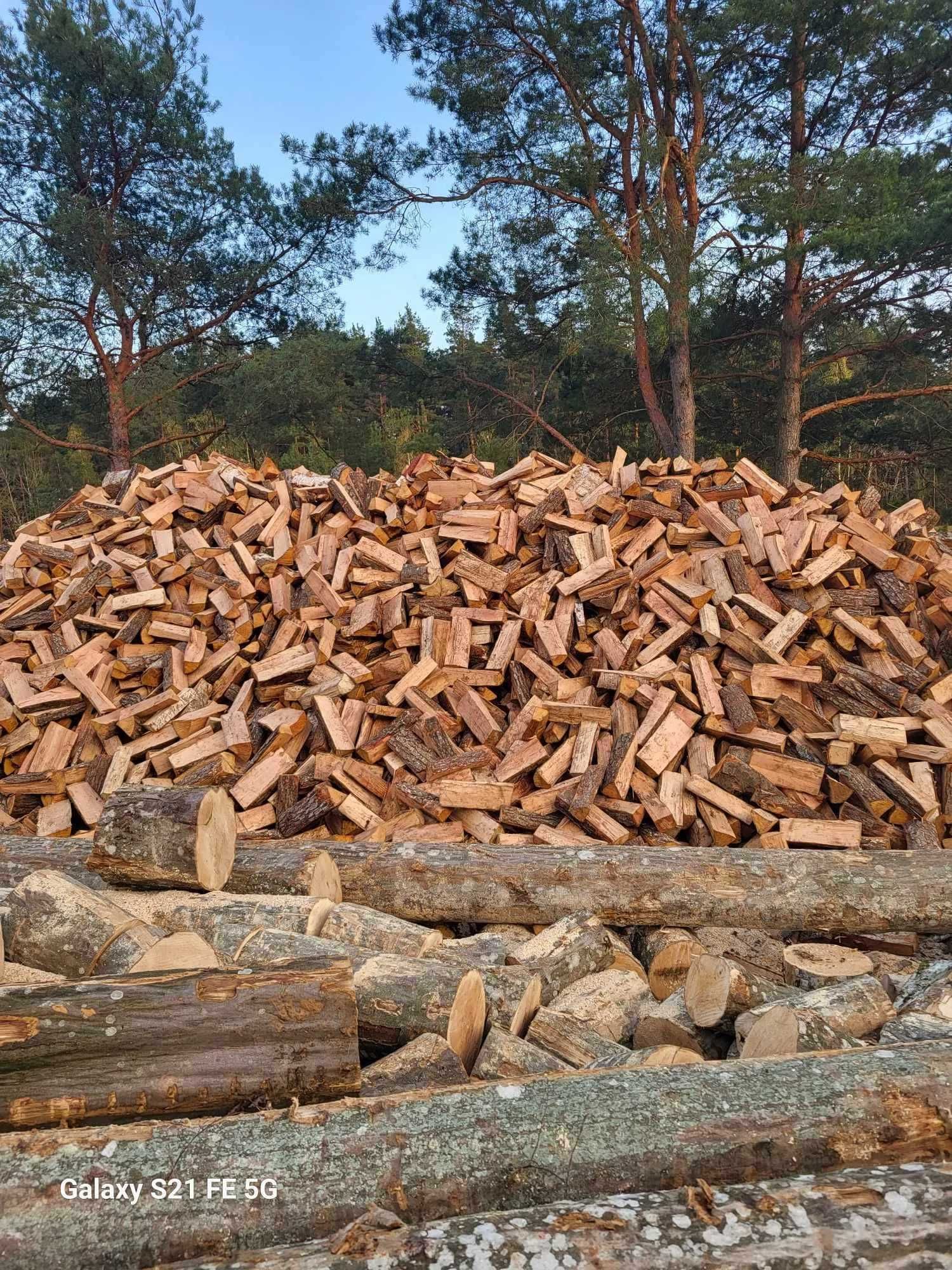 Drewno opałowe, kominkowe