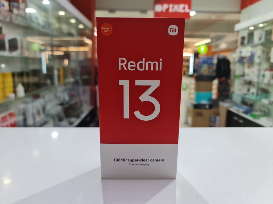 New Xiaomi Redmi 13 6/128GB Midnight Black EU Global