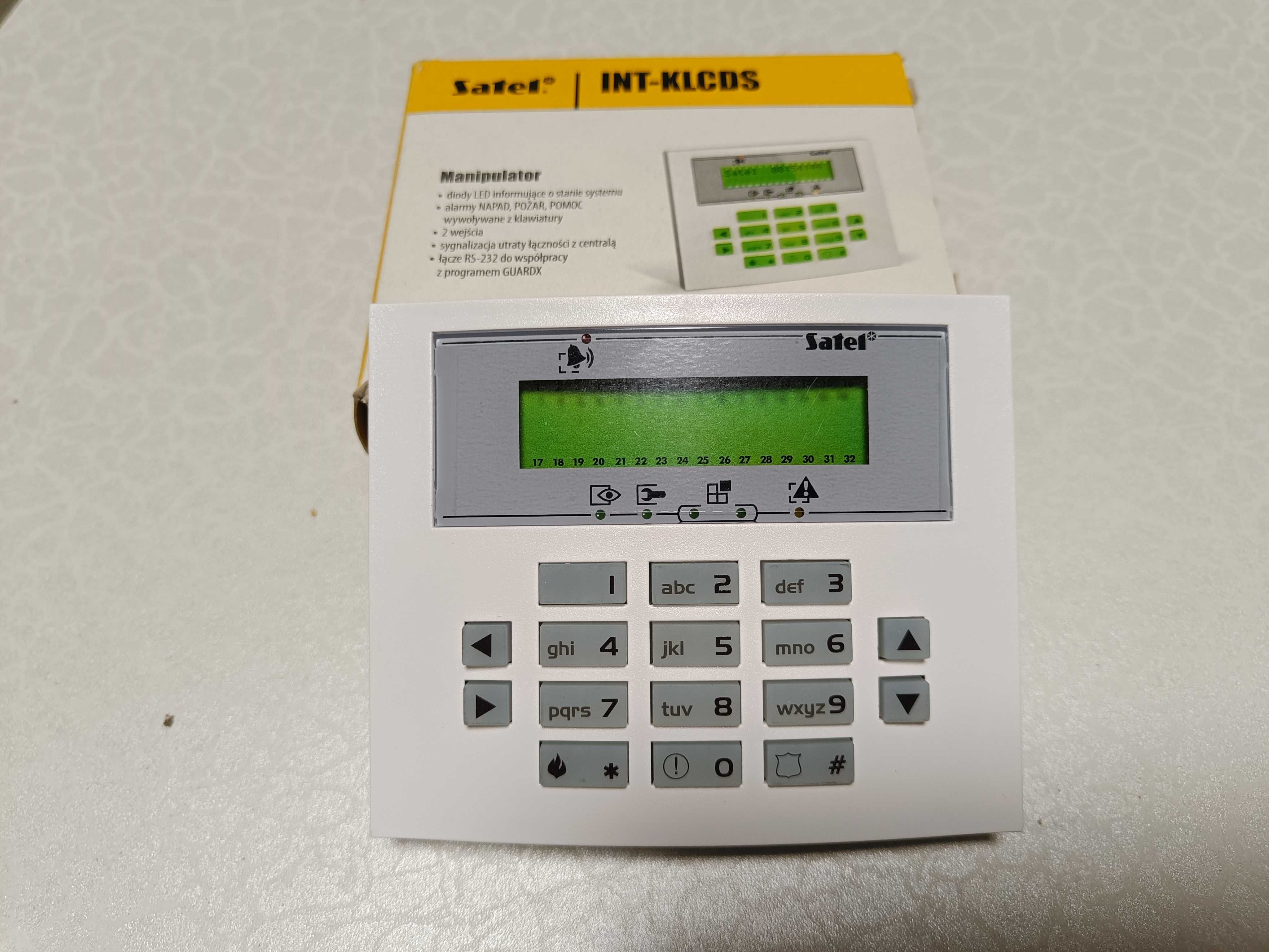 Продам клавиатуру для Integra, Satel-INT-KLCDS-GR.