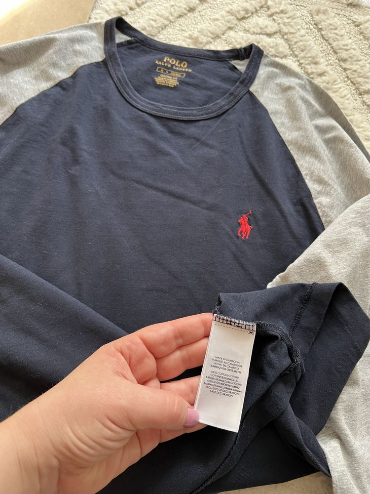 Чоловіча футболка лонгслів Polo Ralph Lauren оригінал