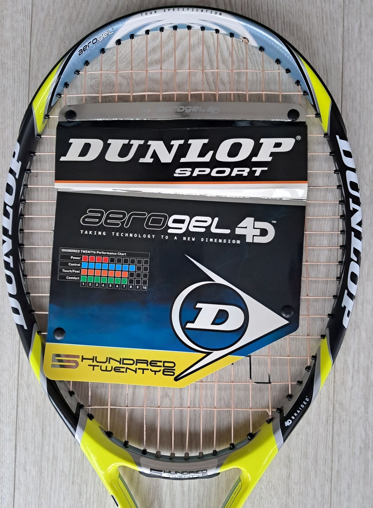 Rakieta tenisowa Dunlop Aerogel 4d 526 tennisNOWA