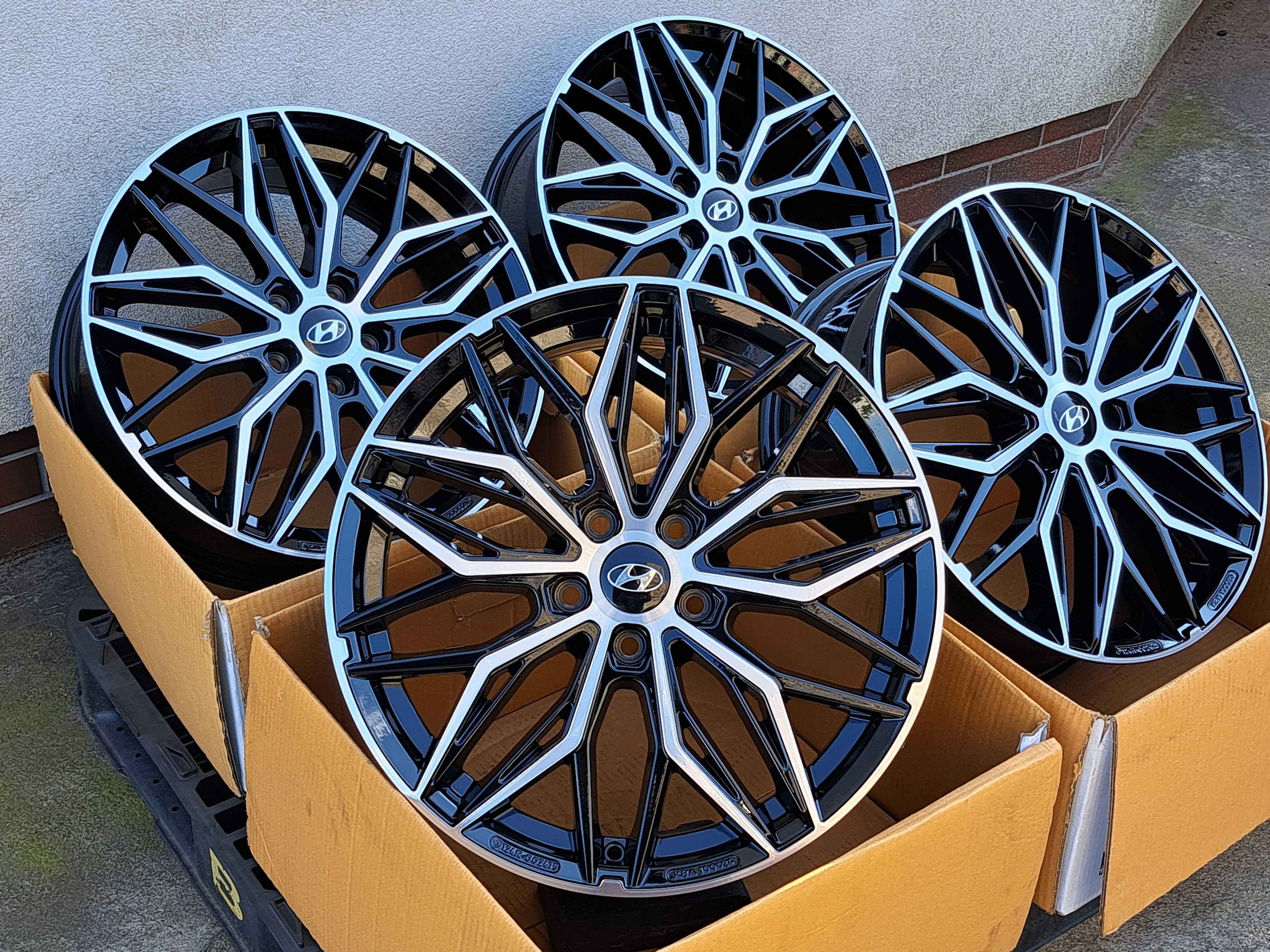 Alufelgi Hyundai 17 NOWE 5x114,3 I30 I40 IX20 Ix35 Tucson! CNC CA26