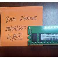 RAM DDR4 16gb 2400mhz ECC