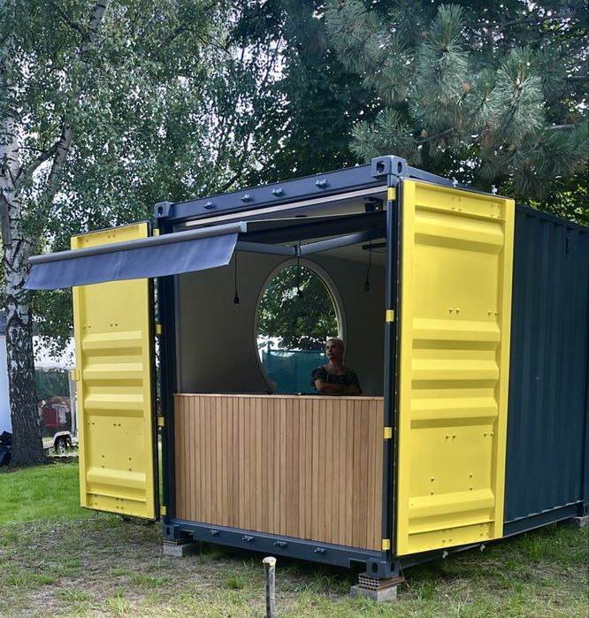 Kontener| Bar| Piekarnia | Foodtruck - pelna elektryka plus hydraulika