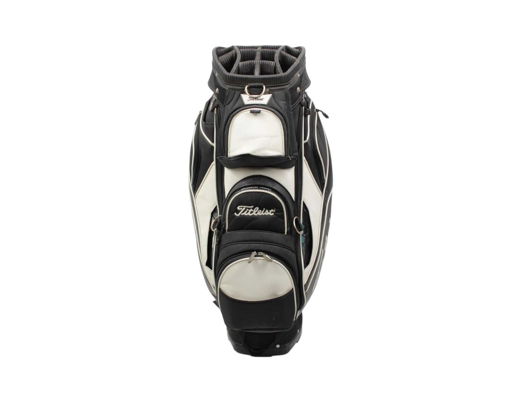 CART Bag Titleist torba golfowa do golfa na wózek czarno biała