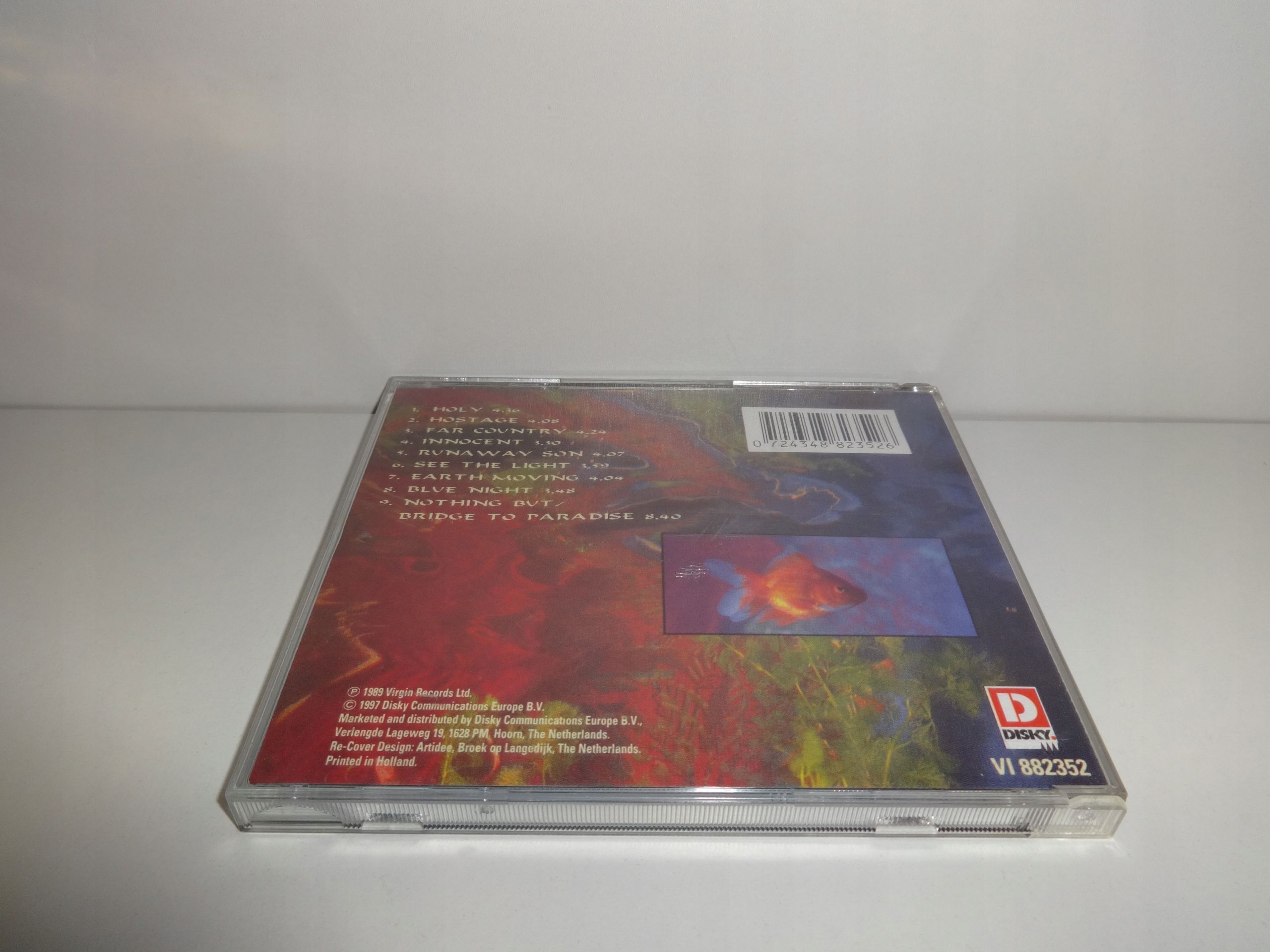 Earth Moving Mike Oldfield CD *