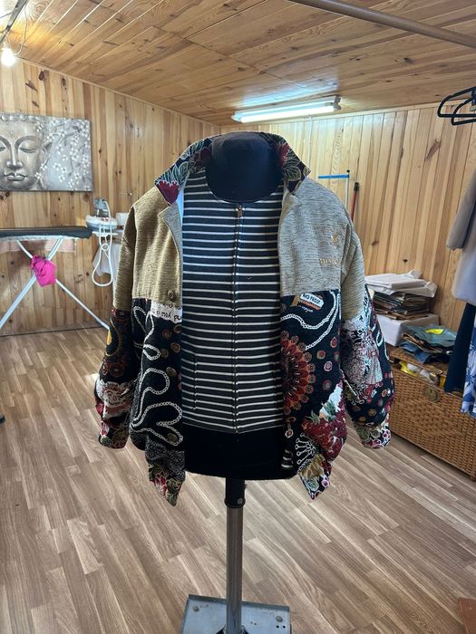 Casaco feito á mão