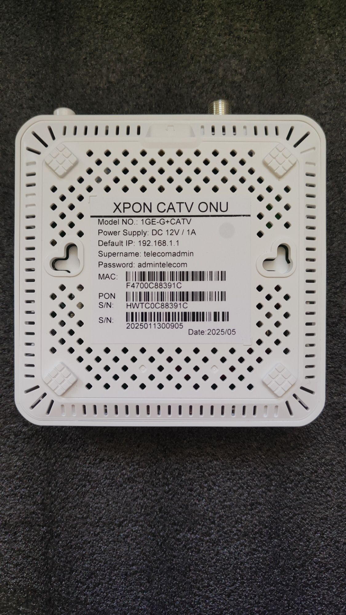 Абон. Термінал xPON CATV ONU