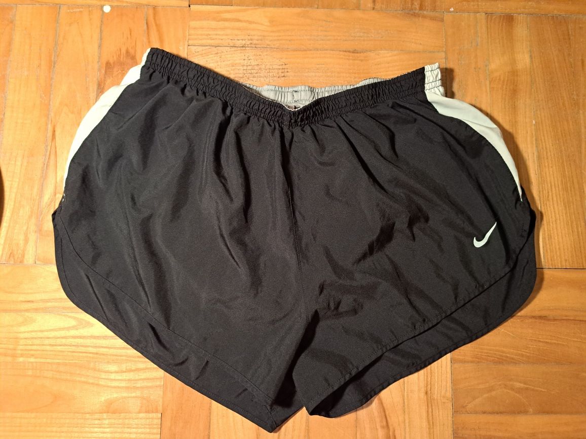 L Nike dry-fit czarne spodenki do biegania