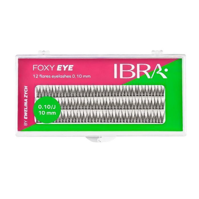 Ibra Foxy Eye Kępki Rzęs 10Mm 120Szt. (P1)