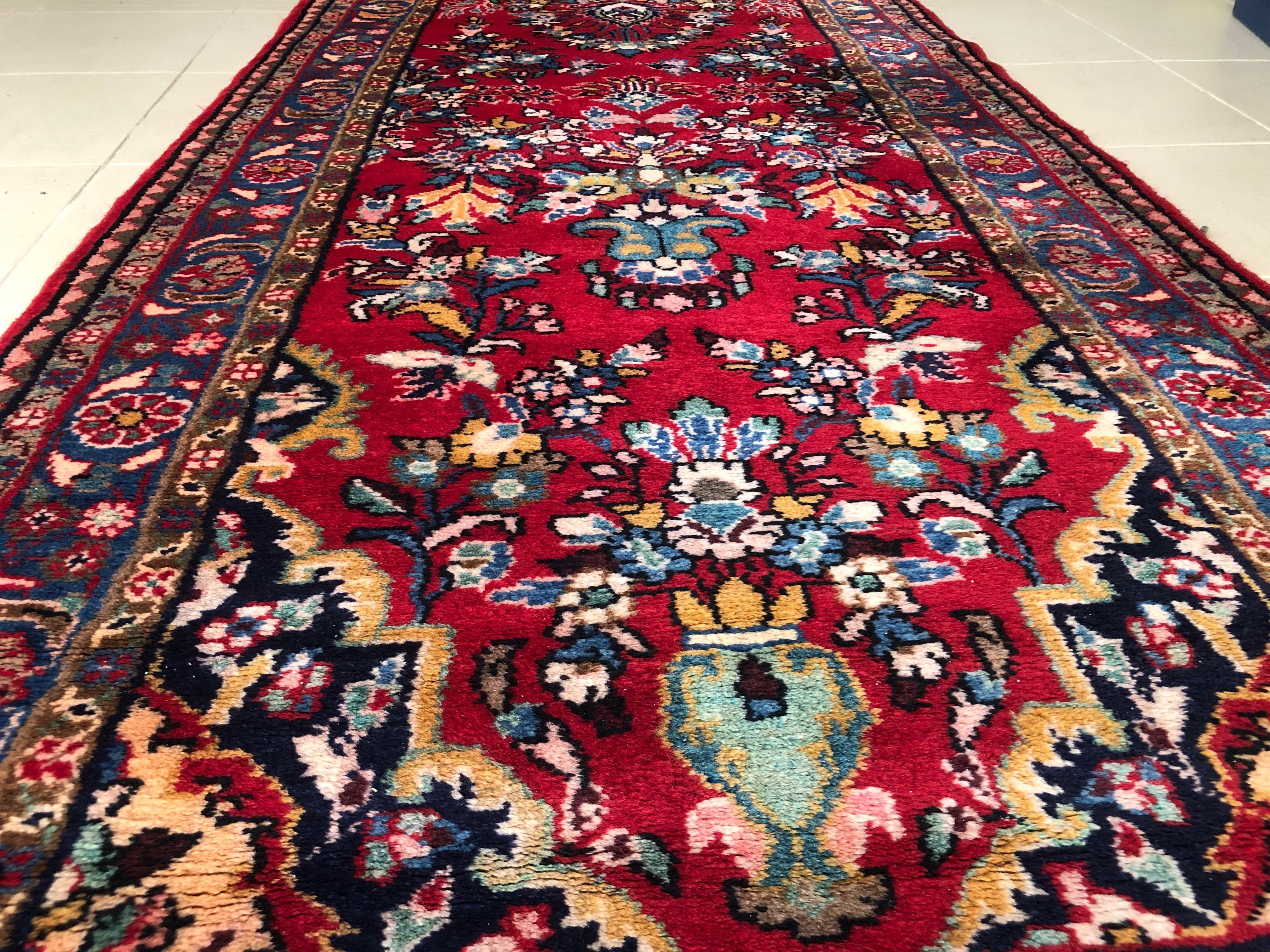 Irański dywan tkany ręcznie