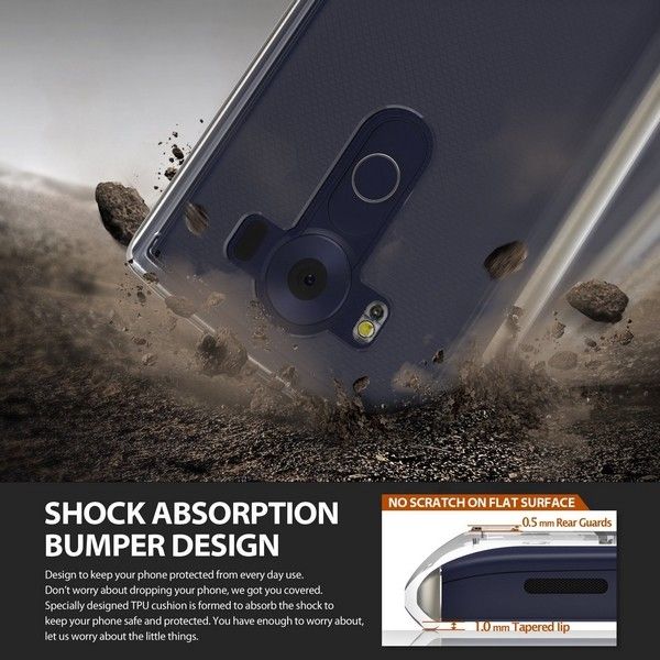 Etui Rearth Ringke LG V10 Fusion Crystal View