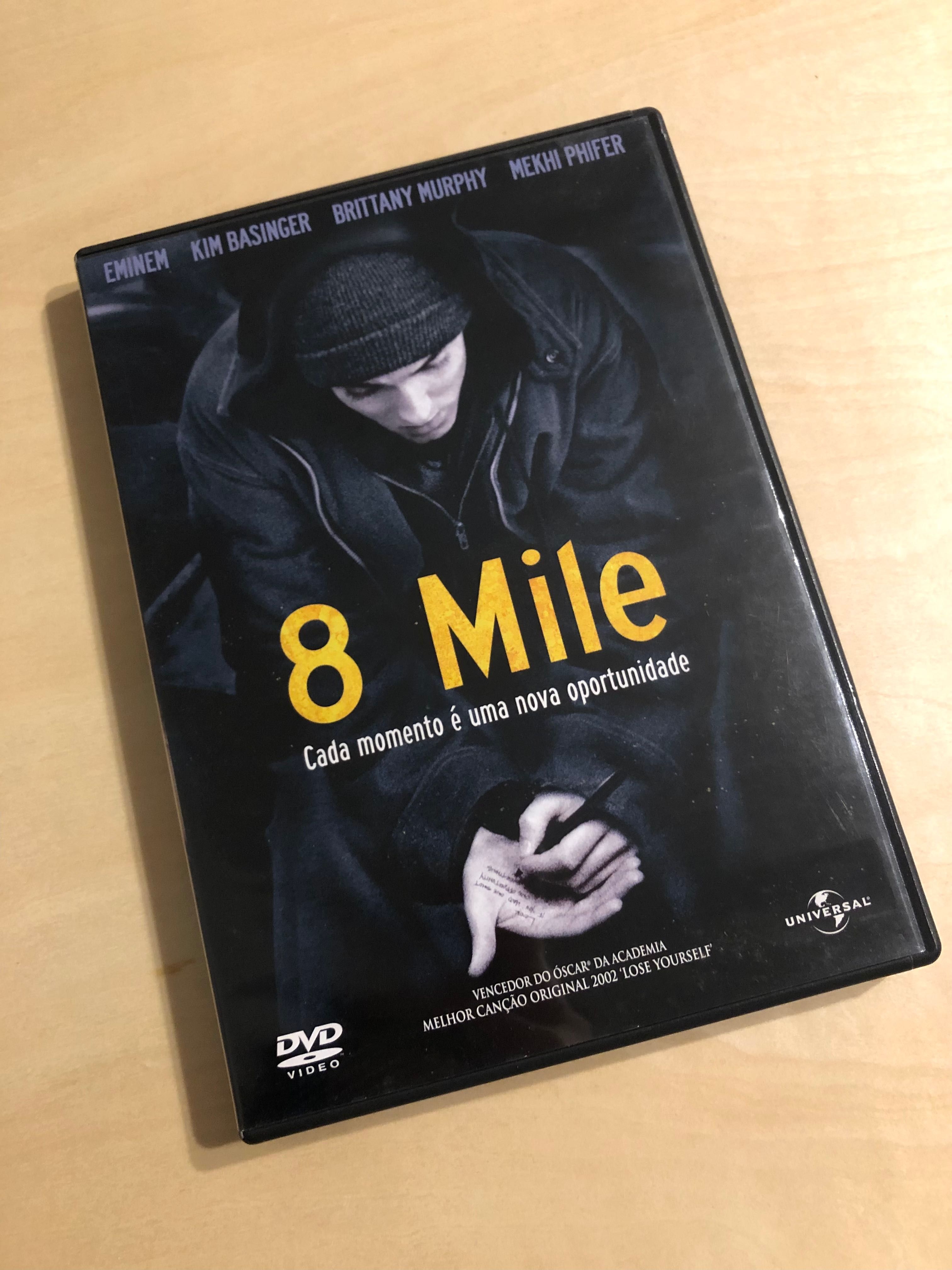 DVD “8 Mile” com Eminem