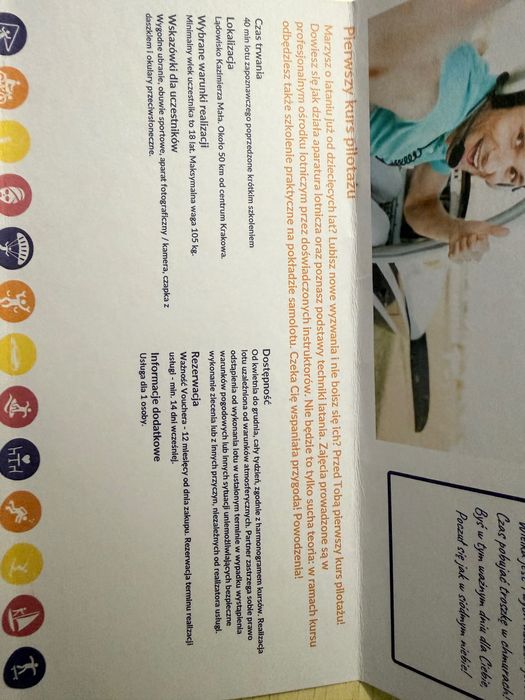 Prezent Voucher Kurs Pilotażu - 40min, ok Krakowa - katalogmarzen.pl