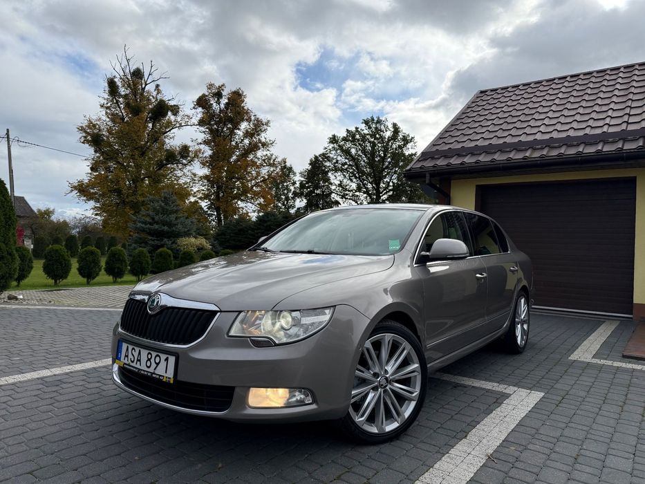 Skoda Superb 2.0 Tdi automat webasto xenon oplacony
