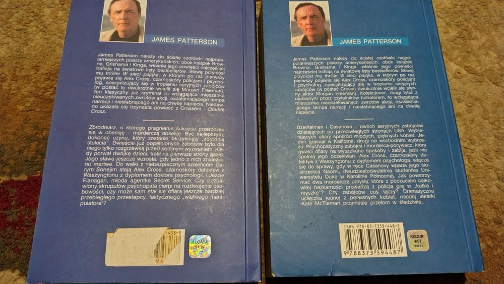 w sieci pająka, kolekcjoner , Patterson James