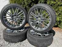 Felgi KBA51369 5x112 ET48 8j 18" opony zimowe 225/40r18 Audi Mercedes