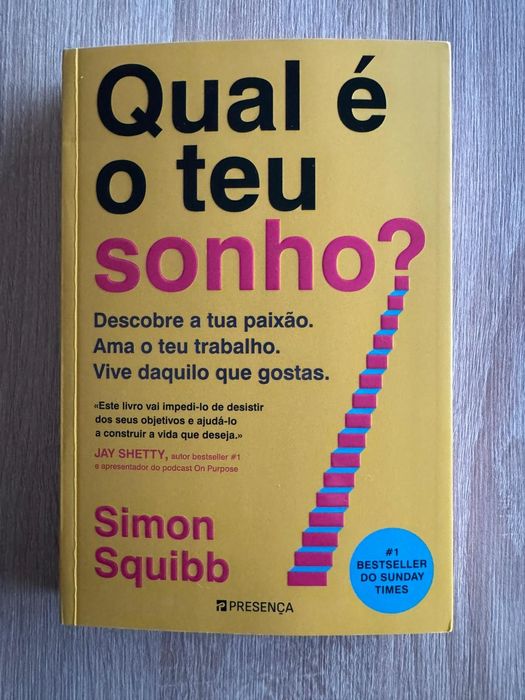 Livro "Qual é o teu sonho?"