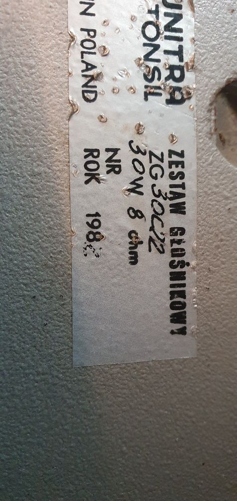 Unitra zk 30c22 Kolmny  120w