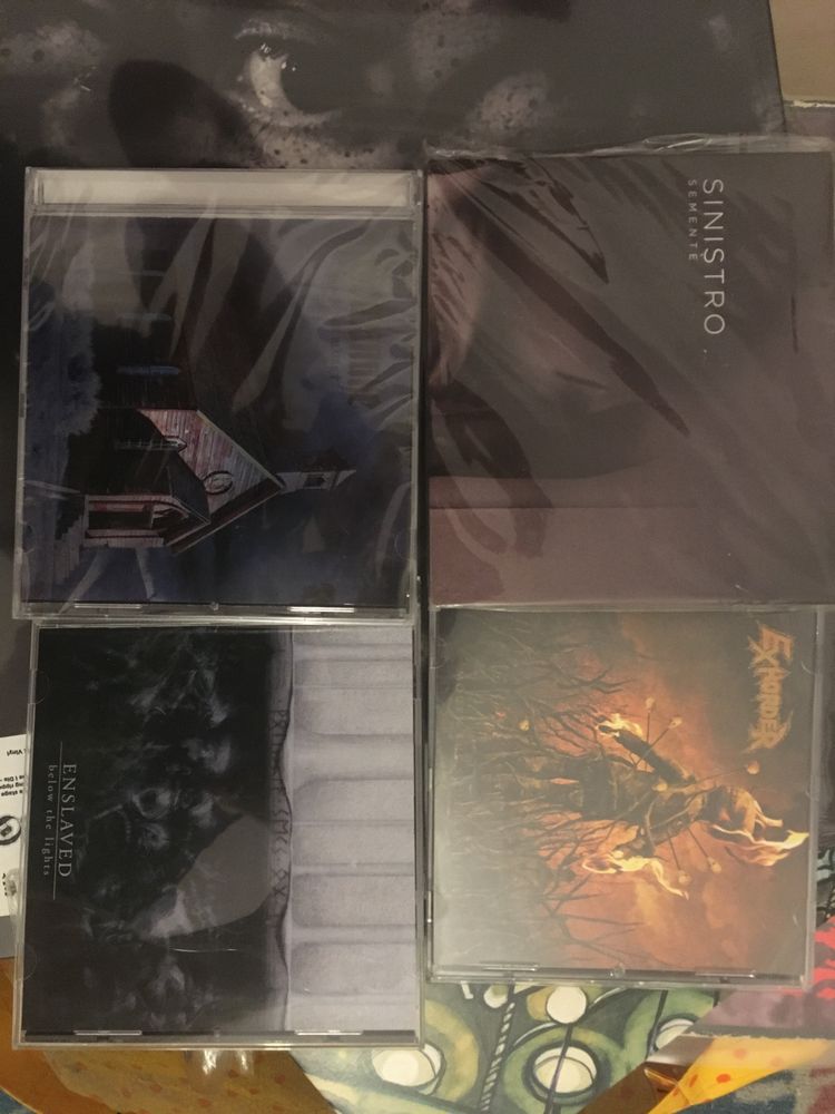 Cds Sinistro - Exhorder - Goatsnake - Enslaved - Pelican