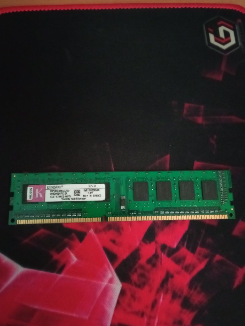 Оперативная память Kingston ddr 3 на 2 GB
