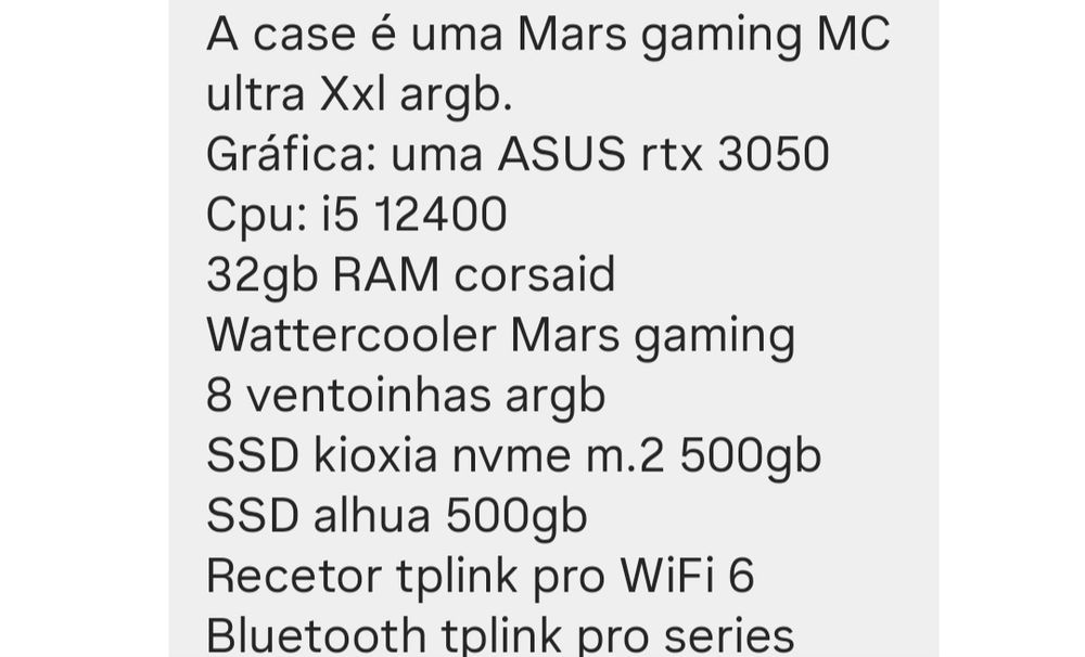 Torre gaming como nova