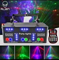 Efekt świetlny ALIEN Laser Party Light 172 efekty. Rezerwacja