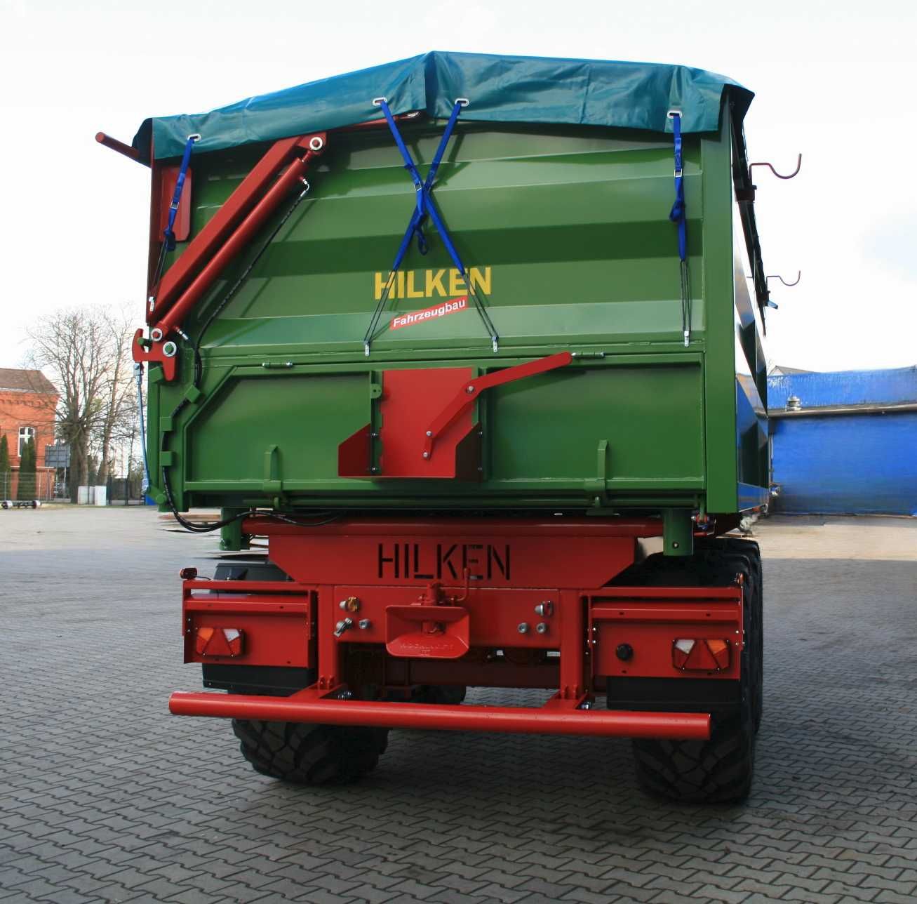 NOWA przyczepa TMK5000 od HILKEN, opony 560/60R22,5, hydr.klapa boczna