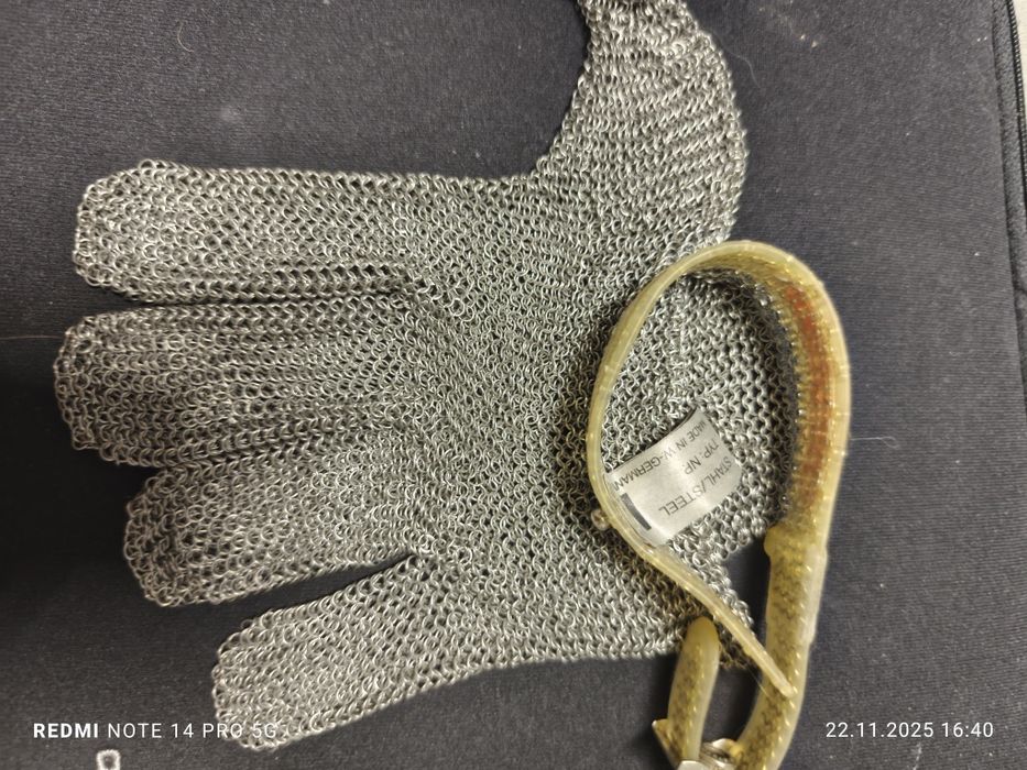 Rękawica stalowa niroflex