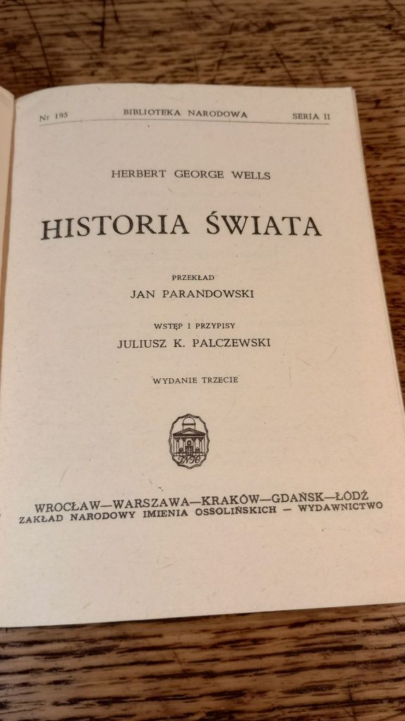 Historia świata. Herbert George Wells