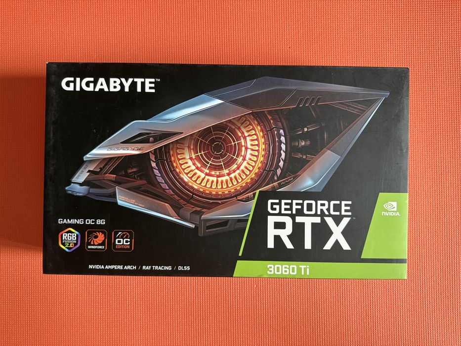 Відеокарта gigabyte geforce RTX 3060 ti 8 gb
