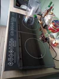 Płyta grzewcza indukcyjna dwupalnikowa kuchenka elektryczna indukcja