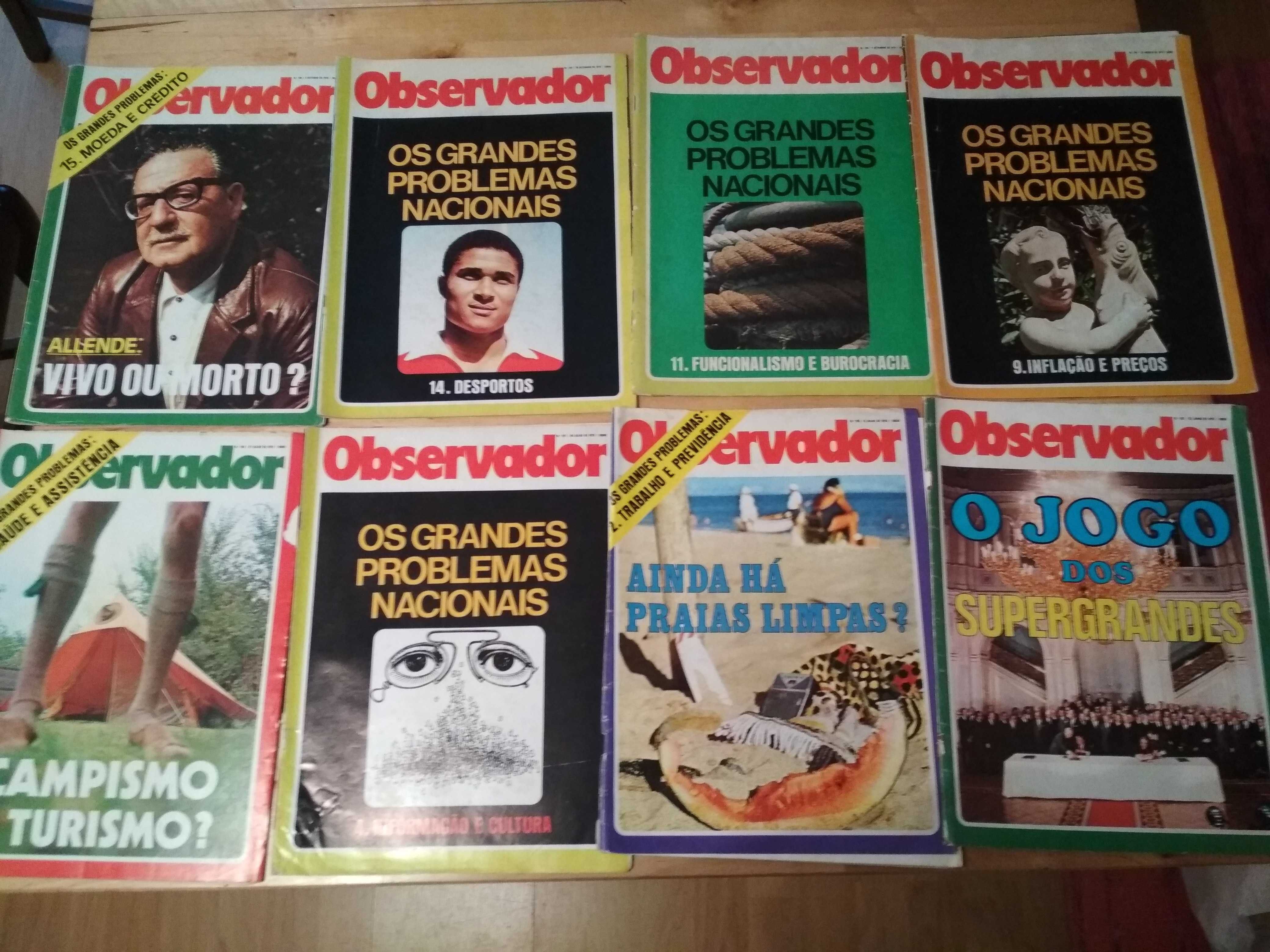 30 revistas O observador, anos 70