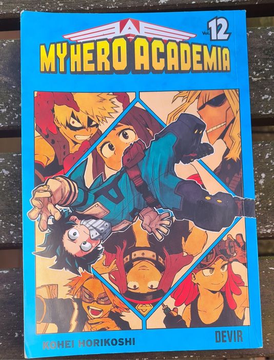 Manga: My hero academia Vol:12