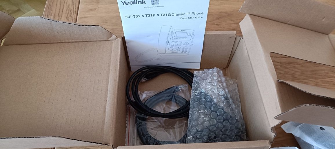 Telefon stacjonarny Yealink SIP-T21P E2 Nowy ,okazja